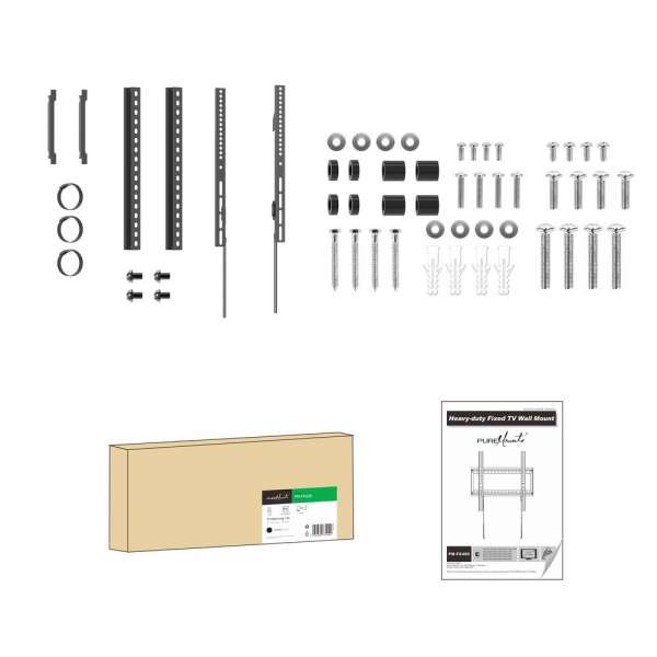PureMounts® TV Halterung - FIX - VESA 400x400 - 32-70"