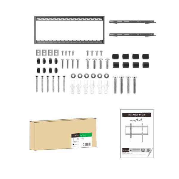 PureMounts® TV Halterung XL - FIX - VESA 900x600 - 60-100"